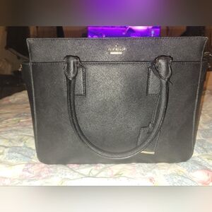 Kate Spade Black Satchel Structured Design
